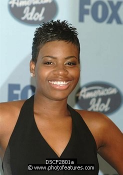 Photo of Fantasia Barrino, winner of American idol 3, at American Idol 3 Finale, Kodak Theater in Hollywood, May 26th 2004. , reference; DSCF2801a
