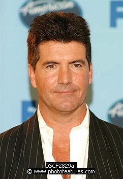 Photo of Simon Cowell (judge) at American Idol 3 Finale at the Kodak Theater in Hollywood. May 26th 2004. , reference; DSCF2829a