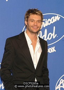 Photo of Ryan Seacrest<br>at the finals of the second series of &quotAmerican Idol' at Universal Amphitheatre. , reference; DSCF5265a