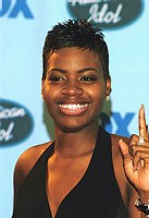 Photo of Fantasia Barrino, 2004 Winner, at American Idol 3 Finale at the Kodak Theater in Hollywood. May 26th 2004.