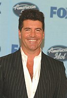 Photo of Simon Cowell, American Idol Judge. at American Idol 3 Finale, Kodak Theater in Hollywood, May 26th 2004.