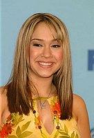 Photo of Diana DeGarmo , runner up, at American Idol 3 Finale, Kodak Theater in Hollywood, May 26th 2004.
