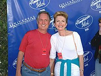 Photo of Neil Sedaka and wife<br>at the finals of the second series of &quotAmerican Idol' at Universal Amphitheatre.