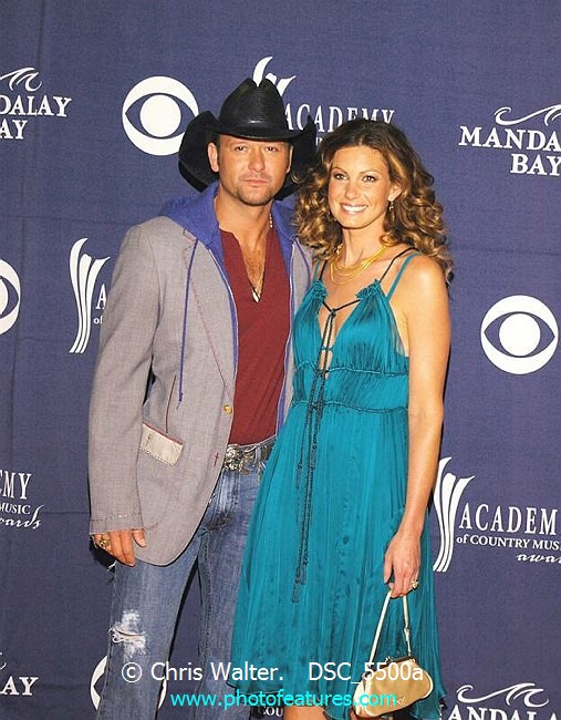 Photo of 2005 ACM Awards for media use , reference; DSC_5500a,www.photofeatures.com
