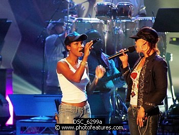 Photo of Toni Braxton and Faith Evans   , reference; DSC_6299a