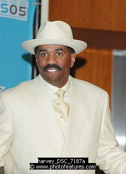 Photo of Steve Harvey in Photo Room at 2005 BET Awards at the Kodak Theatre in Hollywood, June 28th 2005. Photo by Chris Walter/Photofeatures. , reference; harvey_DSC_7187a