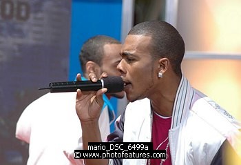 Photo of Mario at 106 & Park , reference; mario_DSC_6499a