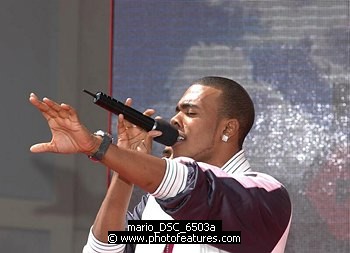 Photo of Mario at 106 & Park , reference; mario_DSC_6503a