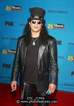 Photo of Slash of Velvet Revolver at Arrivals for the 2005 Billboard Music Awards at MGM Grand in Las Vegas, December 6th 2005.<br>Photo by Chris Walter/Photofeatures , reference; DSC_2144a