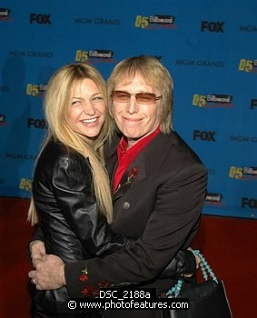 Photo of Tom Petty and Wife at Arrivals for the 2005 Billboard Music Awards at MGM Grand in Las Vegas, December 6th 2005.<br>Photo by Chris Walter/Photofeatures , reference; DSC_2188a