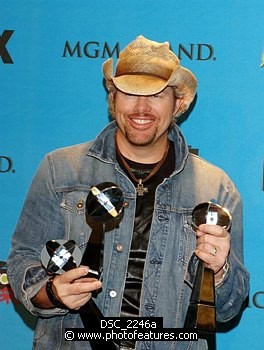 Photo of Toby Keith at 2005 Billboard Music Awards at MGM Grand in Las Vegas, December 6th 2005.<br>Photo by Chris Walter/Photofeatures , reference; DSC_2246a