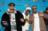 Photo of Three 6 Mafia at Arrivals for the 2005 Billboard Music Awards at MGM Grand in Las Vegas, December 6th 2005.<br>Photo by Chris Walter/Photofeatures