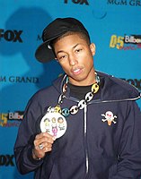 Photo of Pharrell Williams at Arrivals for the 2005 Billboard Music Awards at MGM Grand in Las Vegas, December 6th 2005.<br>Photo by Chris Walter/Photofeatures