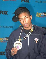 Photo of Pharrell Williams at Arrivals for the 2005 Billboard Music Awards at MGM Grand in Las Vegas, December 6th 2005.<br>Photo by Chris Walter/Photofeatures