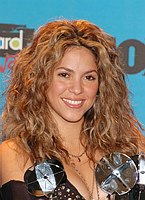 Photo of Shakira at 2005 Billboard Music Awards at MGM Grand in Las Vegas, December 6th 2005.<br>Photo by Chris Walter/Photofeatures