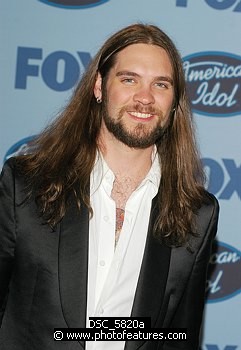 Photo of Bo Bice <br>runner up of American Idol 4 at the finale show at the Kodak Theatre in Hollywood, May 25th 2005. Photo by Chris Walter/Photofeatures , reference; DSC_5820a