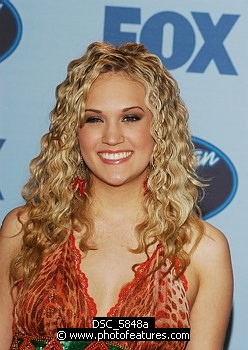 Photo of Carrie Underwood <br>the winner of American Idol 4 at the finale show at the Kodak Theatre in Hollywood, May 25th 2005. Photo by Chris Walter/Photofeatures , reference; DSC_5848a
