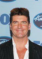Photo of Simon Cowell judge of American Idol 4 at the finale show at the Kodak Theatre in Hollywood, May 25th 2005. Photo by Chris Walter/Photofeatures