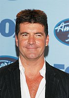 Photo of Simon Cowell judge of American Idol 4 at the finale show at the Kodak Theatre in Hollywood, May 25th 2005. Photo by Chris Walter/Photofeatures