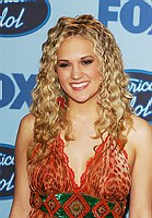 Photo of Carrie Underwood the winner of American Idol 4 at the finale show at the Kodak Theatre in Hollywood, May 25th 2005. Photo by Chris Walter/Photofeatures
