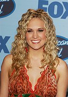 Photo of Carrie Underwood <br>the winner of American Idol 4 at the finale show at the Kodak Theatre in Hollywood, May 25th 2005. Photo by Chris Walter/Photofeatures