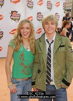 Photo of Katie Cassidy and Jesse McCartney <br>at 2005 Kids' Choice Awards at UCLA Pauley Pavilion, April 1st 2005, Photo by Chris Walter/Photofeatures , reference; DSC_4233a