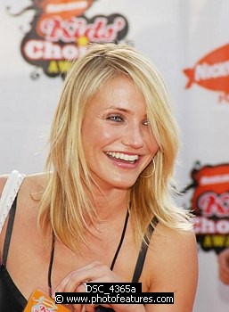 Photo of Cameron Diaz at 2005 Kids' Choice Awards at UCLA Pauley Pavilion, April 1st 2005, Photo by Chris Walter/Photofeatures , reference; DSC_4365a