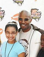 Photo of Jamie Foxx and daughter <br>at 2005 Kids' Choice Awards at UCLA Pauley Pavilion, April 1st 2005, Photo by Chris Walter/Photofeatures