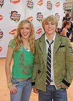 Photo of Katie Cassidy and Jesse McCartney <br>at 2005 Kids' Choice Awards at UCLA Pauley Pavilion, April 1st 2005, Photo by Chris Walter/Photofeatures