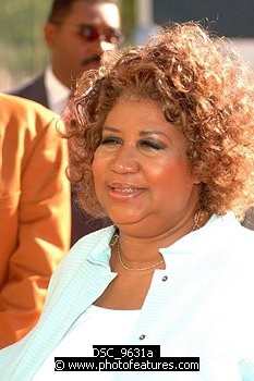 Photo of Aretha Franklin at arrivals for the 2005 Soul Train Lady Of Soul Awards at the Pasadena Civic Auditorium, September 7, 2005<br>Photo by Chris Walter/Photofeatures , reference; DSC_9631a