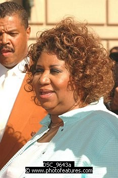 Photo of Aretha Franklin at arrivals for the 2005 Soul Train Lady Of Soul Awards at the Pasadena Civic Auditorium, September 7, 2005<br>Photo by Chris Walter/Photofeatures , reference; DSC_9643a