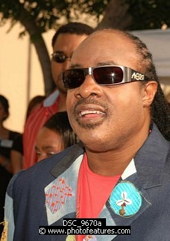 Photo of Stevie Wonder at arrivals for the 2005 Soul Train Lady Of Soul Awards at the Pasadena Civic Auditorium, September 7, 2005<br>Photo by Chris Walter/Photofeatures , reference; DSC_9670a