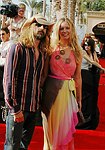 Photo of Rob Zombie and wife Sheri Moon<br>at the 2005 MTV Movie Awards at the Shrine Auditorium in Los Angeles, June 4th 2005