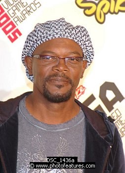 Photo of Samuel L. Jackson at the Spike TV Video Game Awards at the Gibson Amphitheatre in Universal City, November 18th 2005.<br>Photo by Chris Walter/Photofeatures , reference; DSC_1436a