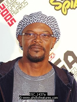 Photo of Samuel L. Jackson at the Spike TV Video Game Awards at the Gibson Amphitheatre in Universal City, November 18th 2005.<br>Photo by Chris Walter/Photofeatures , reference; DSC_1437a