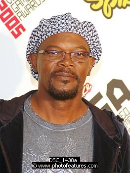 Photo of Samuel L. Jackson at the Spike TV Video Game Awards at the Gibson Amphitheatre in Universal City, November 18th 2005.<br>Photo by Chris Walter/Photofeatures , reference; DSC_1438a