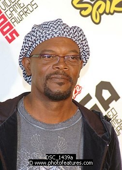 Photo of Samuel L. Jackson at the Spike TV Video Game Awards at the Gibson Amphitheatre in Universal City, November 18th 2005.<br>Photo by Chris Walter/Photofeatures , reference; DSC_1439a