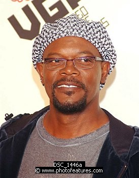 Photo of Samuel L. Jackson at the Spike TV Video Game Awards at the Gibson Amphitheatre in Universal City, November 18th 2005.<br>Photo by Chris Walter/Photofeatures , reference; DSC_1446a