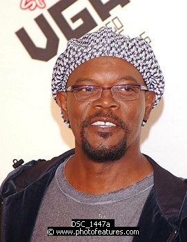 Photo of Samuel L. Jackson at the Spike TV Video Game Awards at the Gibson Amphitheatre in Universal City, November 18th 2005.<br>Photo by Chris Walter/Photofeatures , reference; DSC_1447a