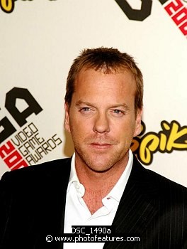 Photo of Kiefer Sutherland at the Spike TV Video Game Awards at the Gibson Amphitheatre in Universal City, November 18th 2005.<br>Photo by Chris Walter/Photofeatures , reference; DSC_1490a