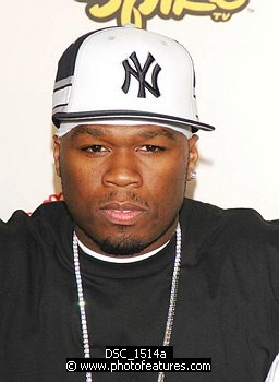 Photo of 50 Cent (Curtis Jackson)  at the Spike TV Video Game Awards at the Gibson Amphitheatre in Universal City, November 18th 2005.<br>Photo by Chris Walter/Photofeatures , reference; DSC_1514a
