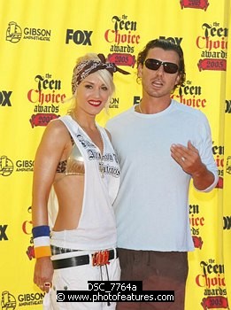 Photo of Gwen Stefani and Gavin Rossdale<br>at the 2005 Teen Choice Awards at the Gibson Amphitheatre in Universal City, August 14th 2005. Photo by Chris Walter/Photofeatures. , reference; DSC_7764a