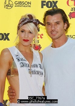 Photo of Gwen Stefani and Gavin Rossdale<br>at the 2005 Teen Choice Awards at the Gibson Amphitheatre in Universal City, August 14th 2005. Photo by Chris Walter/Photofeatures. , reference; DSC_7767a