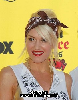 Photo of Gwen Stefani<br>at the 2005 Teen Choice Awards at the Gibson Amphitheatre in Universal City, August 14th 2005. Photo by Chris Walter/Photofeatures. , reference; DSC_7769a