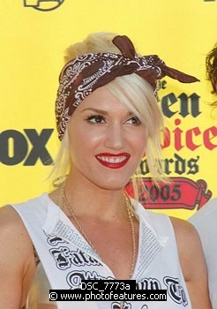 Photo of Gwen Stefani<br>at the 2005 Teen Choice Awards at the Gibson Amphitheatre in Universal City, August 14th 2005. Photo by Chris Walter/Photofeatures. , reference; DSC_7773a