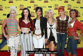 Photo of Pussycat Dolls<br>at the 2005 Teen Choice Awards at the Gibson Amphitheatre in Universal City, August 14th 2005. Photo by Chris Walter/Photofeatures. , reference; DSC_7886a