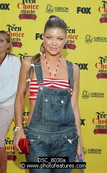 Photo of Fergie of Black Eyed Peas<br>at the 2005 Teen Choice Awards at the Gibson Amphitheatre in Universal City, August 14th 2005. Photo by Chris Walter/Photofeatures. , reference; DSC_8030a