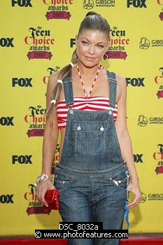 Photo of Fergie of Black Eyed Peas<br>at the 2005 Teen Choice Awards at the Gibson Amphitheatre in Universal City, August 14th 2005. Photo by Chris Walter/Photofeatures. , reference; DSC_8032a