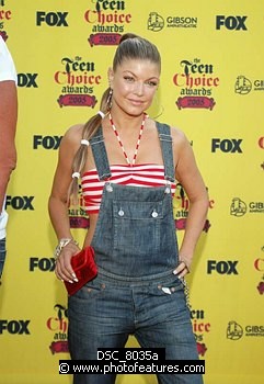 Photo of Fergie of Black Eyed Peas<br>at the 2005 Teen Choice Awards at the Gibson Amphitheatre in Universal City, August 14th 2005. Photo by Chris Walter/Photofeatures. , reference; DSC_8035a
