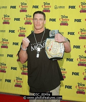 Photo of John Cena<br>at the 2005 Teen Choice Awards at the Gibson Amphitheatre in Universal City, August 14th 2005. Photo by Chris Walter/Photofeatures. , reference; DSC_8049a